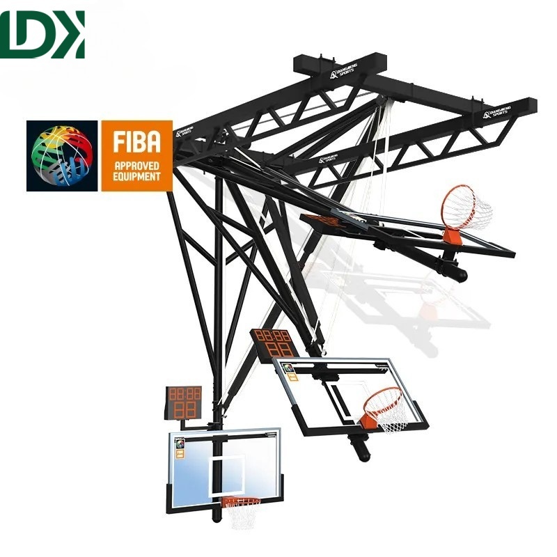 Premium Professional Ceiling Mounted Basketball Hoop System From Chinese Manufacturer