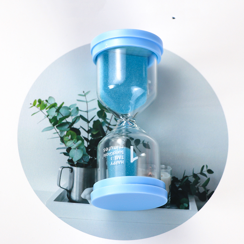 Decoration Small Hourglass Shower Timer Green Blue Purpel Pink Color