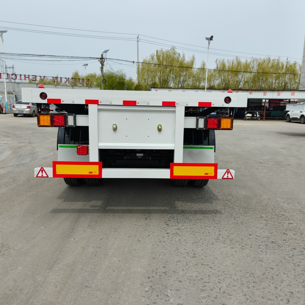4axles 3axles 20ft 40ft Flatbed Container Chassis Semi Trailer With Container Locks For Sale