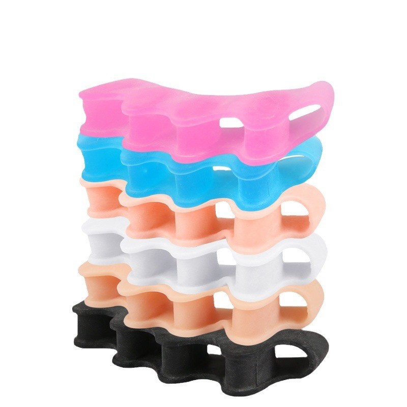 Silicone Toe Spacers For Correct Toe , Silicone Toe Separators For Bunions