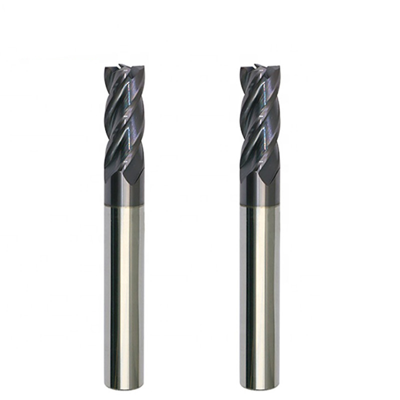 Straight Four Flutes Long Flute End Mills 6mm Hrc65 SX