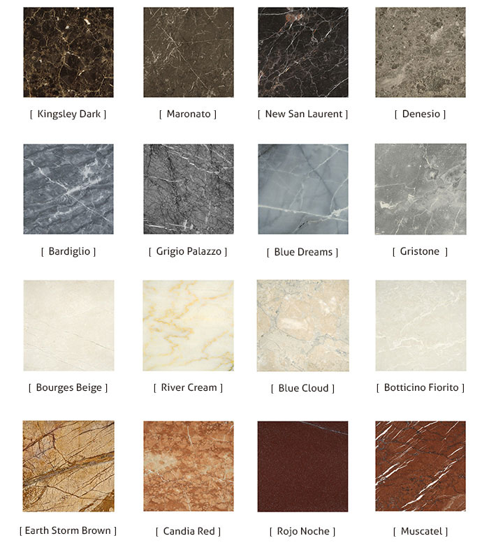 Customized Flooring Natural Stone Marble Tiles Price
