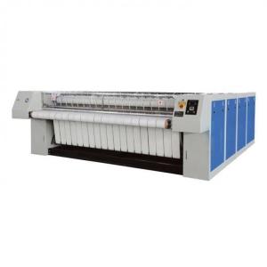 China Gas Heat Laundry Flatwork Ironer , Laundry Press Ironing Machine Industrial Applied on sale