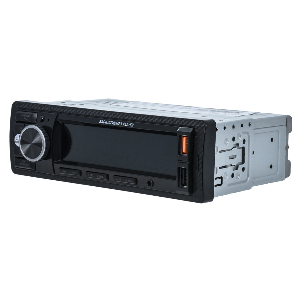 1 Din MP3 Car Stereo 7 Color Backlight Dual USB Fast Charging BT FM Radio MP3 Player