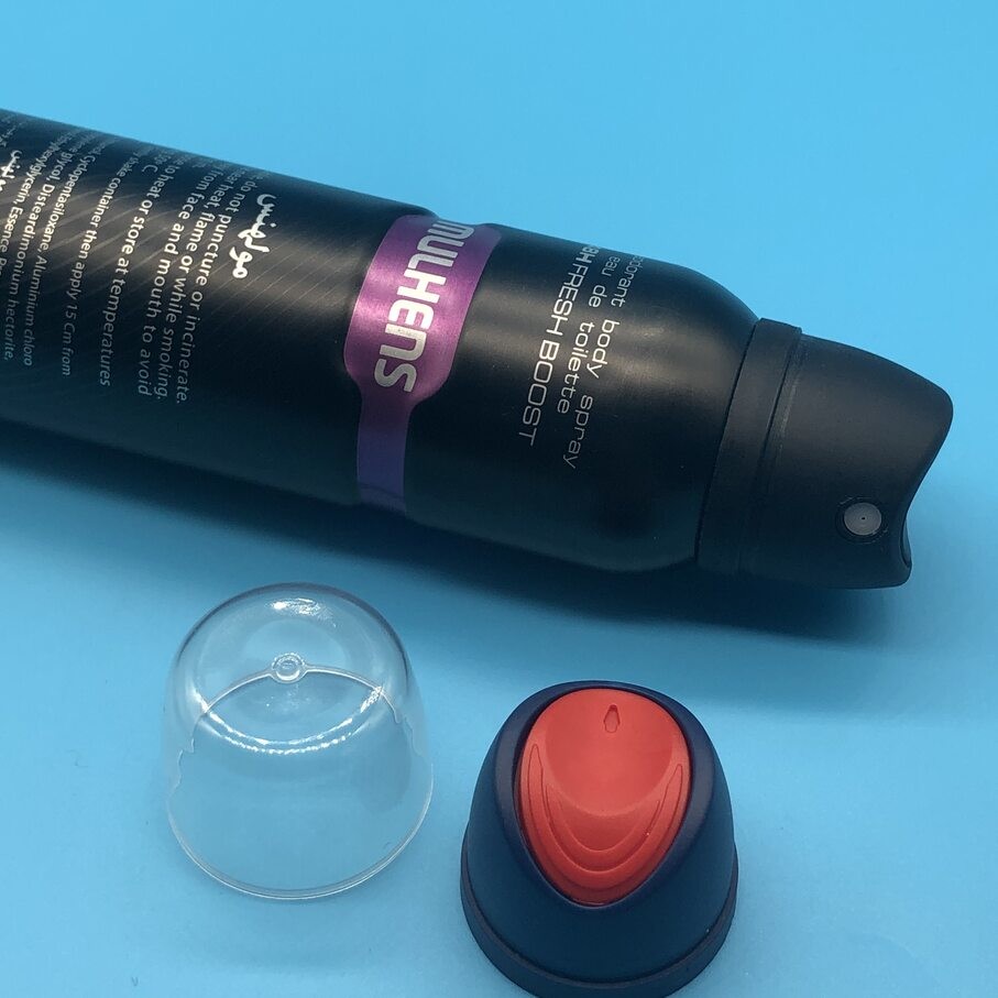 53mm Deodorant Body Spray Valve with Aluminum Ingredients Hypoallergenic