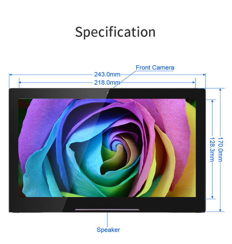 OEM L Shape 17.3" 1.3GHZ All In One Touch Screen PC With WIFI Android 6.0