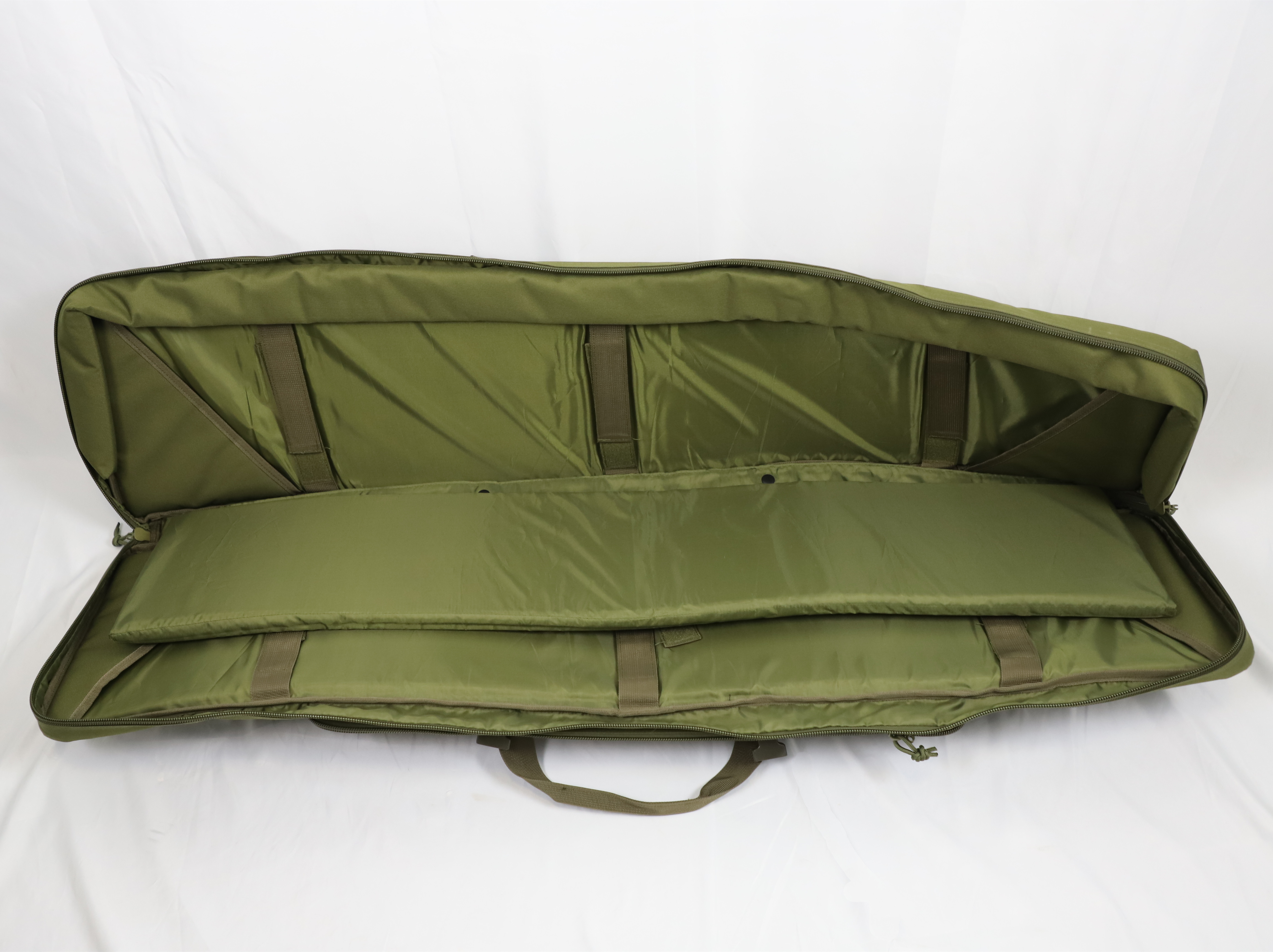 Green Padded 42'' Weapons Tactical Rifle Bag 36'' Nylon Polyester