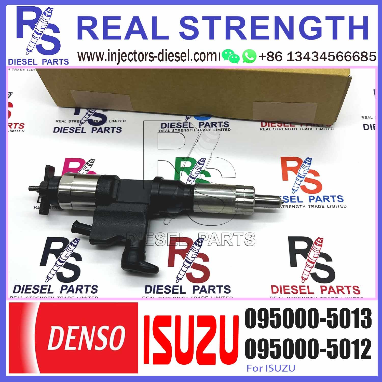 Common Rail Injector 095000-5011 095000-5012 095000-5013 for 4HK1 6HK1 Diesel Nozzle Assembly