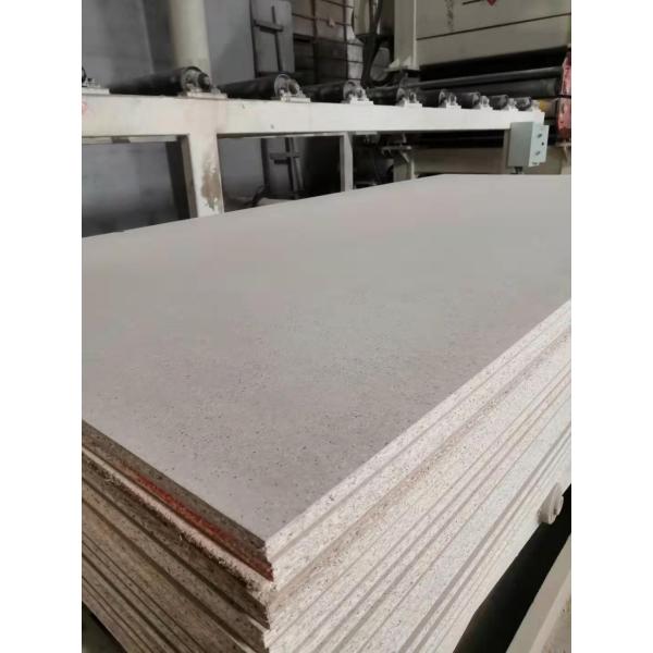 Poplar Core Melamine Coated Particle Board / WBP Glue Laminated Particle Panels