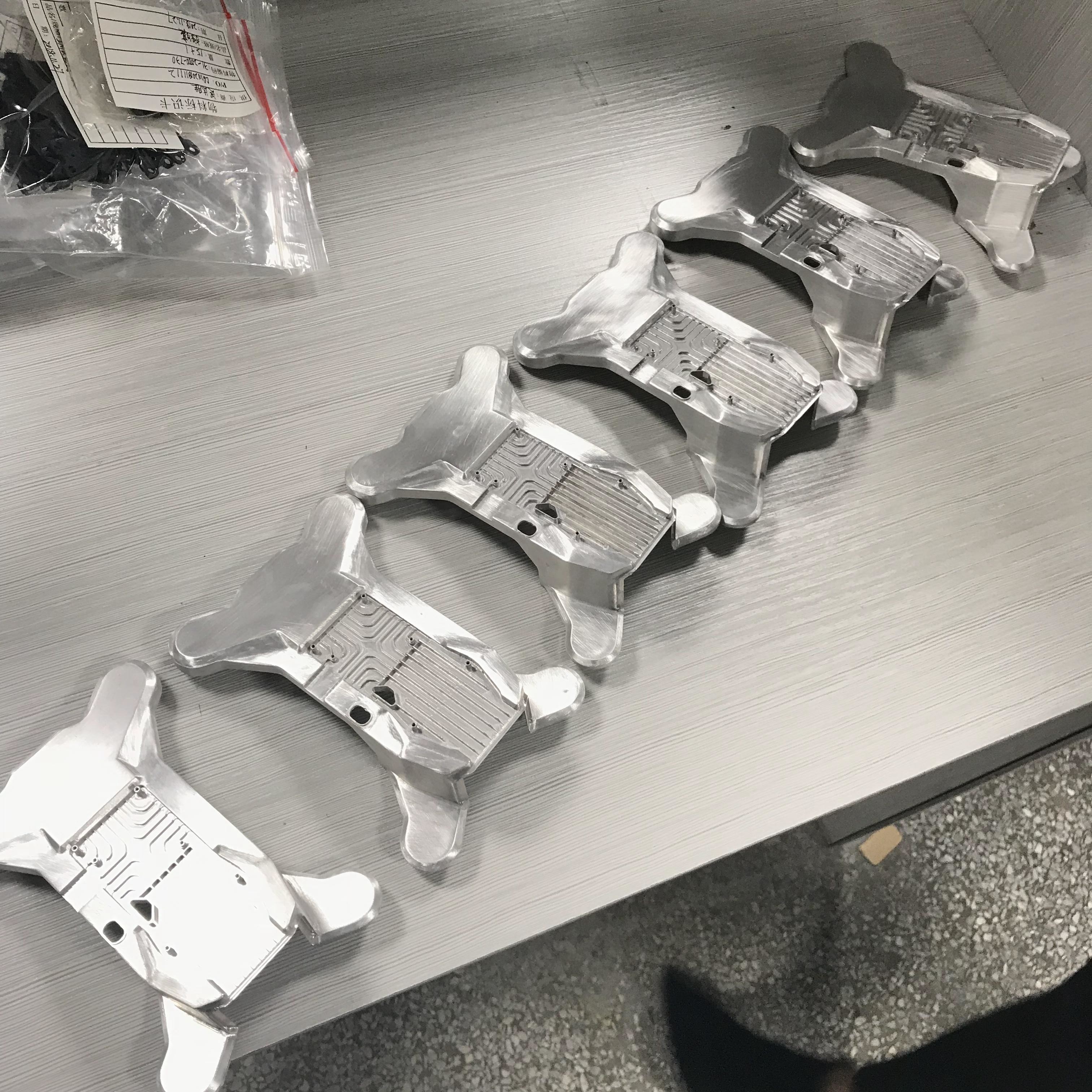 5 Axis CNC Machined Aluminum Parts / Medical Aluminum Cnc Parts