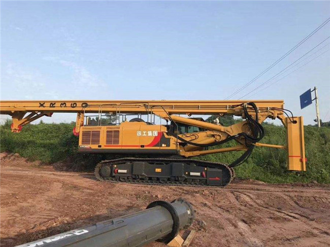 Professional XCMG XR360 Rotary Drilling Tools / Conventional Drilling Rig