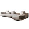 Buy cheap Italian Minimalist Luxury Hotel Furniture Corner Living Room Large Sofa from wholesalers