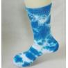 Buy cheap Custom crew sport dye adlut spandex/cotton socks from wholesalers