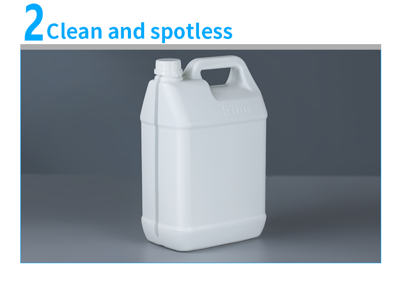 Durable Environmental 299mm Square Plastic Drum 5L HDPE Bottle 220G