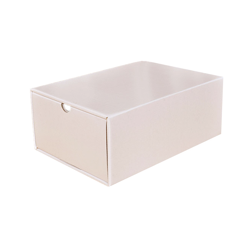 Industrial Shoes Clothing Rectangle Sliding Drawer Side Drop Carton Sneaker Shine Box
