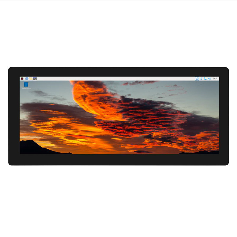 Stretched Display 12.3" Inch TFT LCD Bar Type 1920x720 Dots LVDS IPS HD Automobile Grade For Advertising Player