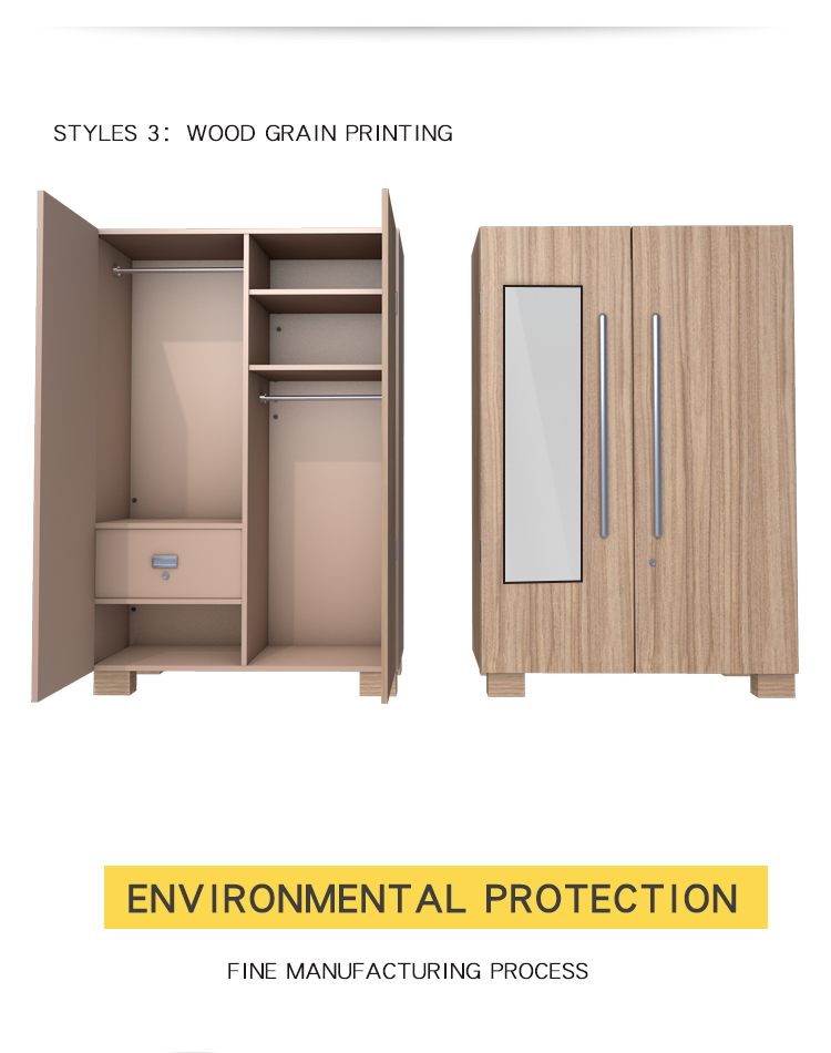 Cold Rolled Steel BV 2 Door Metal Storage Cabinet 0.5mm To 1.2mm