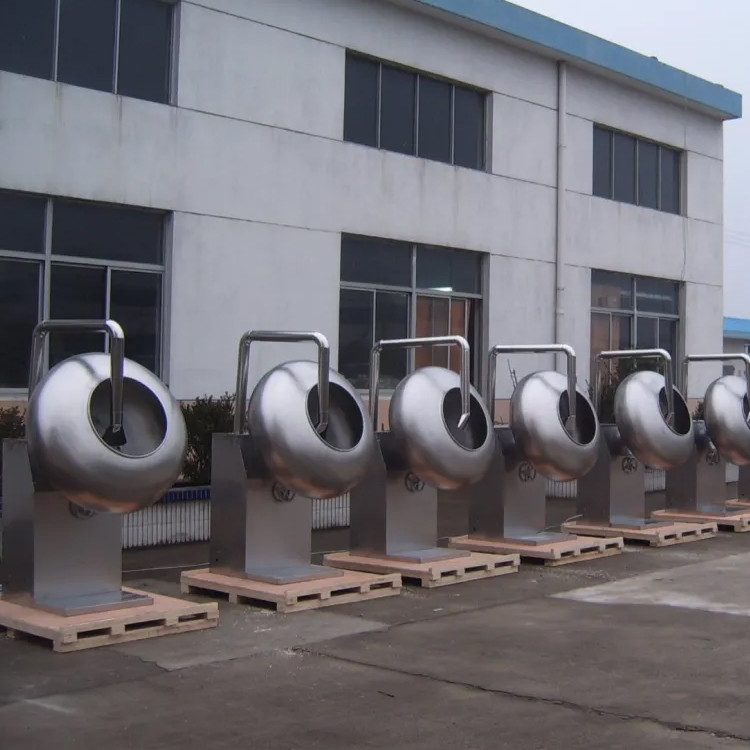 Compact Type Thin Film Coating Machine Auto Coater Tablet Coating Machine