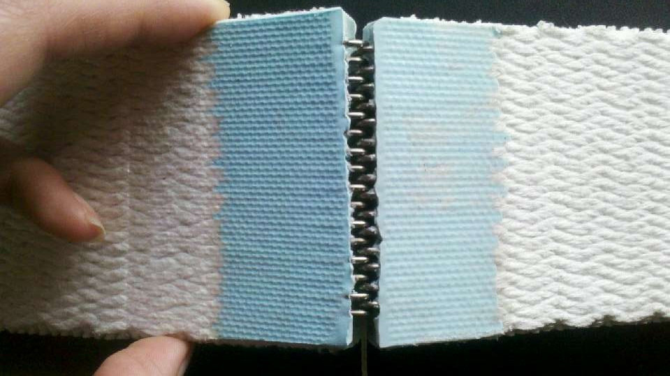 9mm Double Facer Belt , Woven Corrugator Belt For BHS Corrugated Cardboard Line