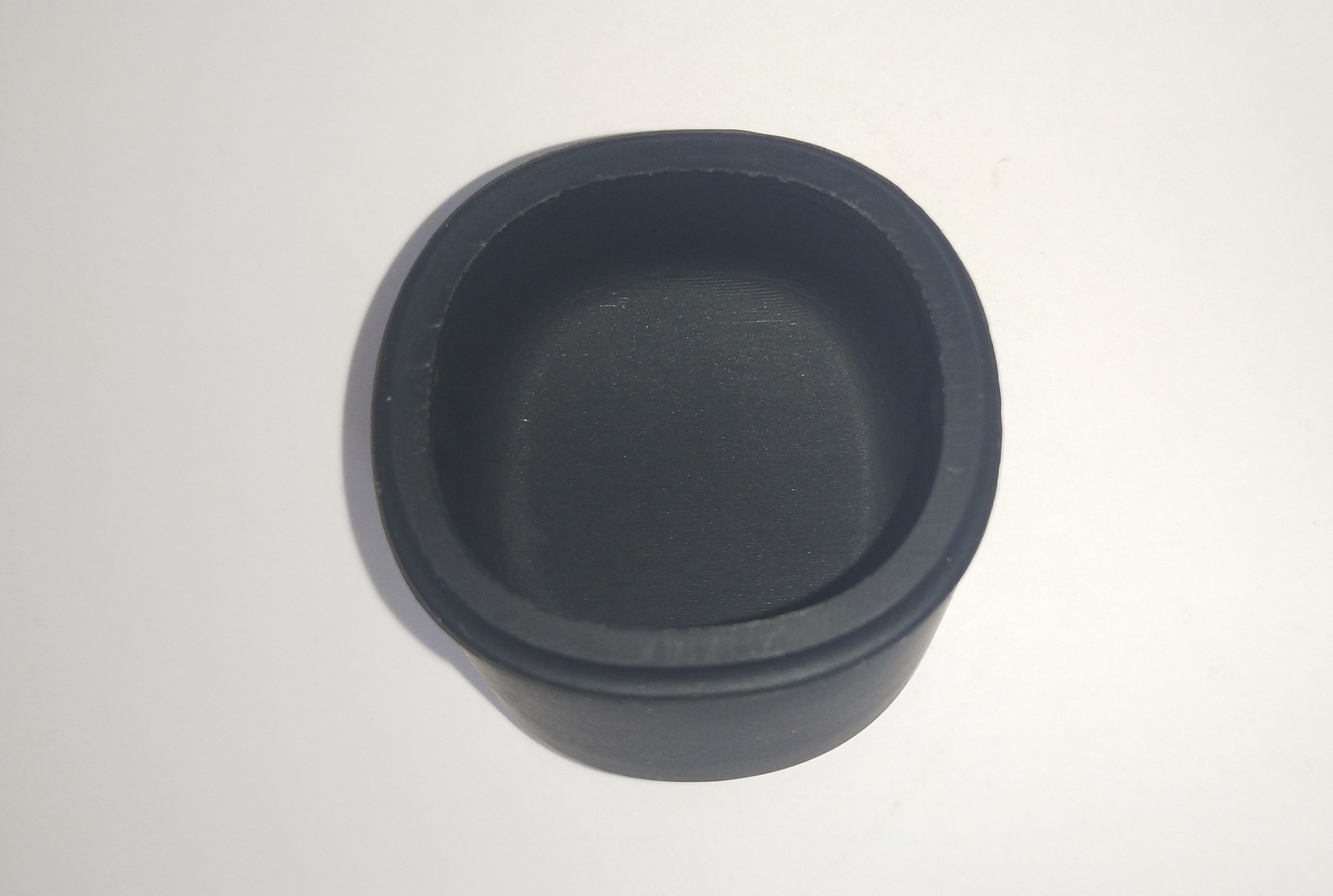 Black Silicone Rubber Parts Cylindrical Rubber Handle Sleeve 1*25mm