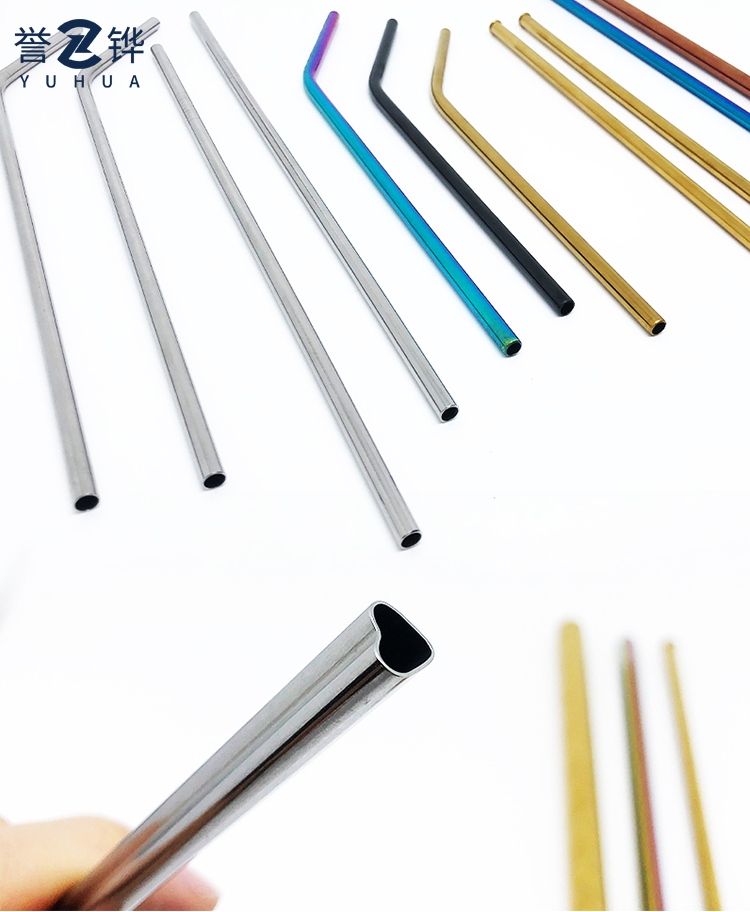 Decorative Gold Colored Stainless Steel Handrail Accessories Metal SS304 0.3MM Pipe AISI