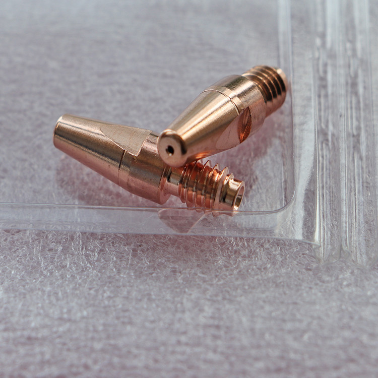 CO2 MIG Welding Materials Nozzle Welding Torch Contact Tip / Welding Torch Tips