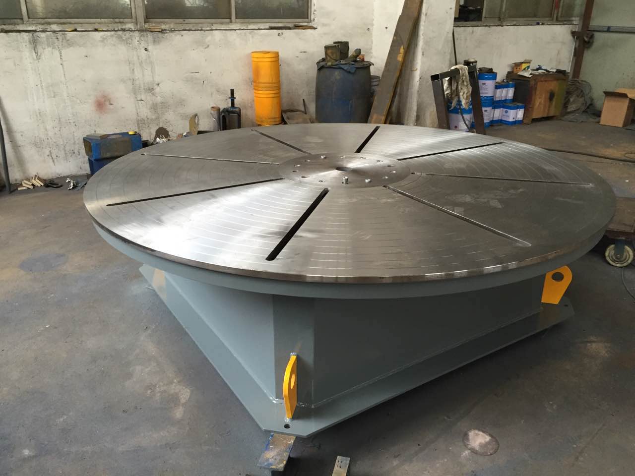 Welding Rotary Table With 2200 mm Table To USA Market Rochester, 15 Days Delivery Time