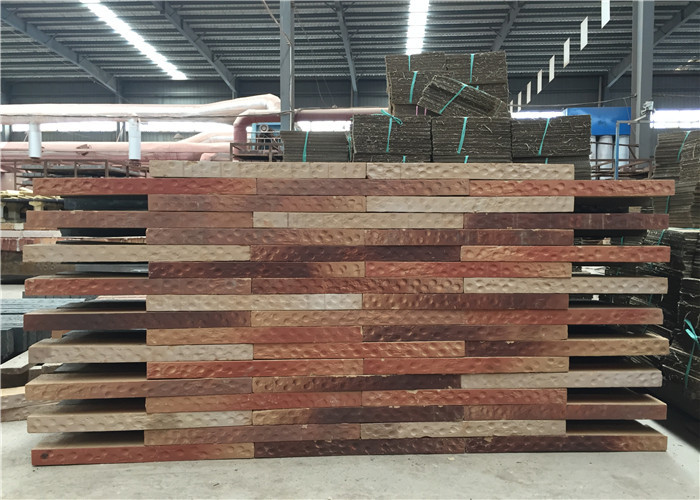 Exterior Construction Building Wall Perforated Concrete Blocks Antique Color