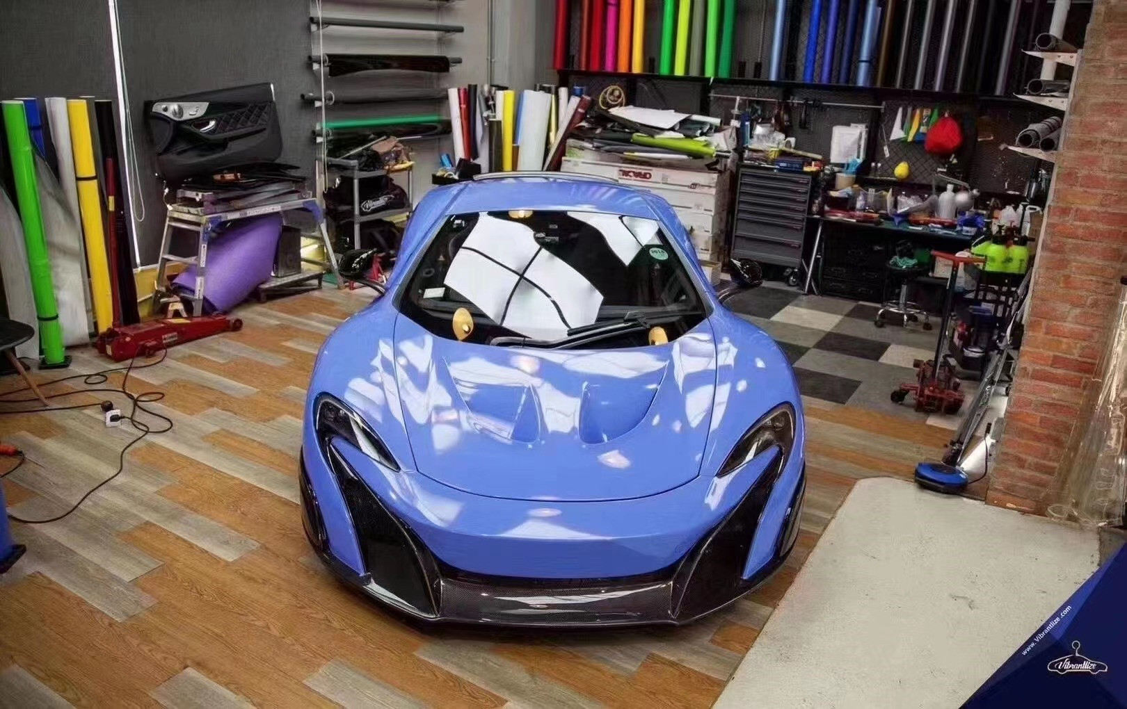 Car Front Bumper Carbon Parts for Mclaren Mp4 12C 625c 650S Upgrade to 675LT Style Body Kit
