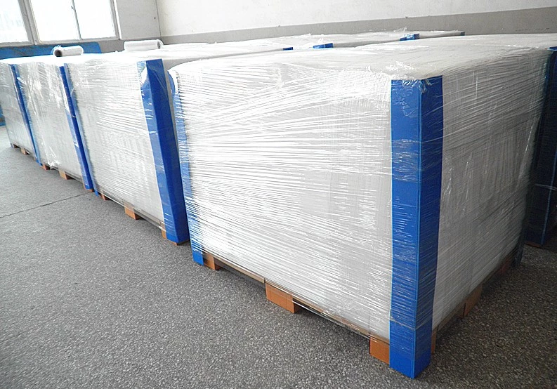 6mm 12mm Correx Floor Protection White Corflute Sheet Flame Retardant