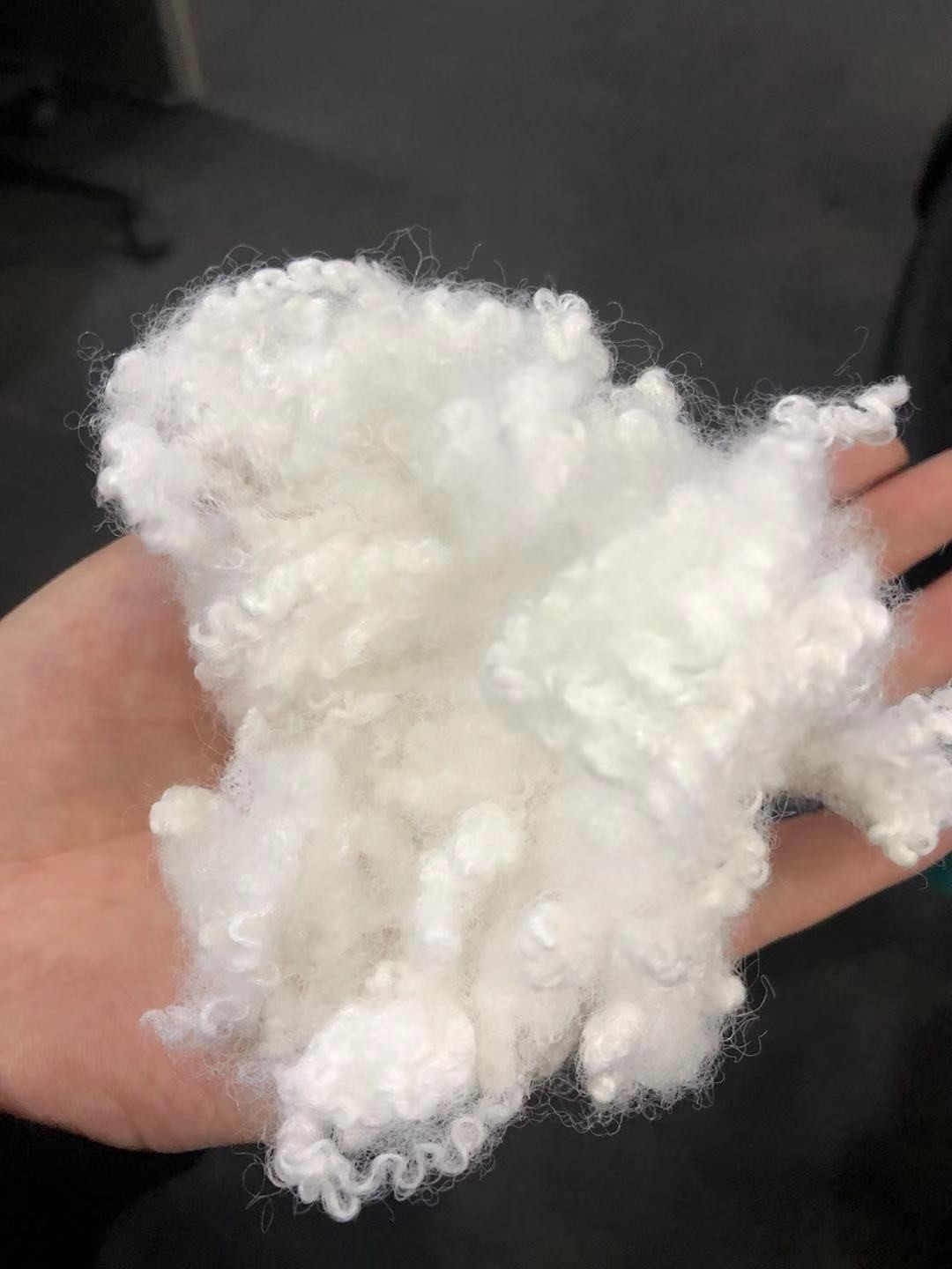 Good Resilience Padding Polyester Staple Fiber For Filling