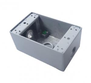 Buy cheap 18.3 Cubic Inch Outdoor Electrical Junction Box , Waterproof Switch Box Single Gang product
