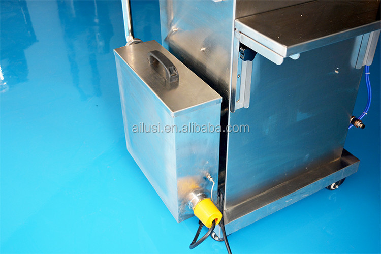 Vertical Pneumatic Olive Oil Filling Machine with Heating Lipstick Cream Mixing Heating Filling Machine
