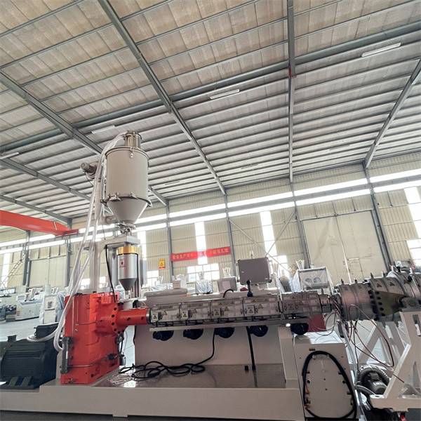 Highway Single Screw Extruder Machine , Plastic Wire Extruding Machine
