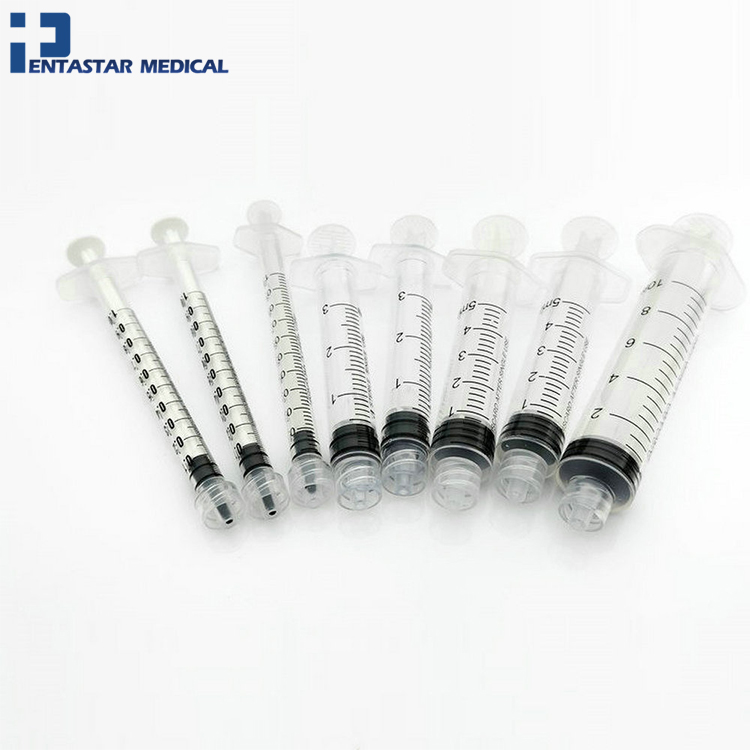 Sterile Injection Medical Tuberculin Syringe for Single Use 1ml 3ml 10ml