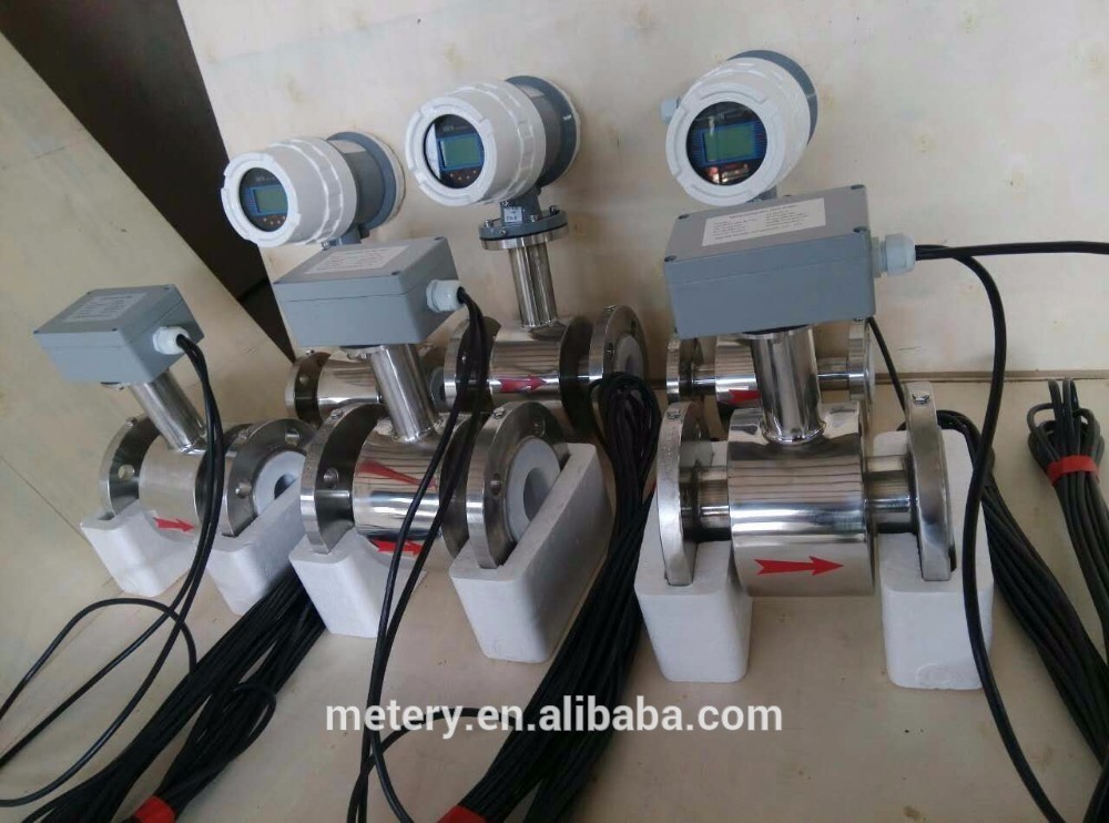 SS304 magnetic flowmeter