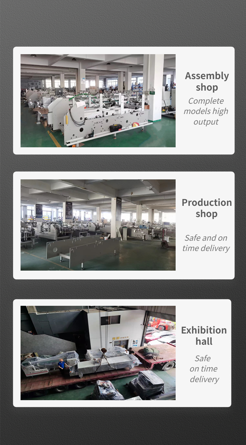 Automatic Bottom Lock Folder Gluer for Precise Folding and Pasting in 10*1.2*1.3m Size