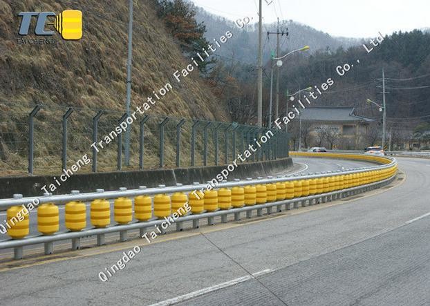 Highway Road Safety Guardrail Barrier Q235 Hot Dip Galvanizing