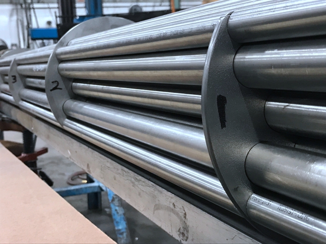 Titanium heat exchanger tube  titanium grade 1 grade 2 OD19mm OD 25.4mm OD38mm 6000mm long 2