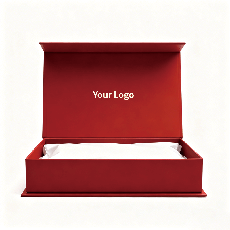 China Customizable Recyclable Varnished Cardboard Rigid Packaging Paper Boxes Magnetic Gift Box For Cosmetics on sale