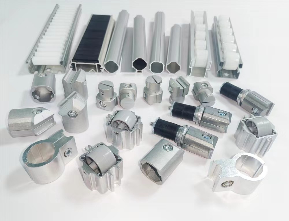 OD 28mm Aluminium Alloy Pipe Casting Workbench Structural Aluminum Tubing
