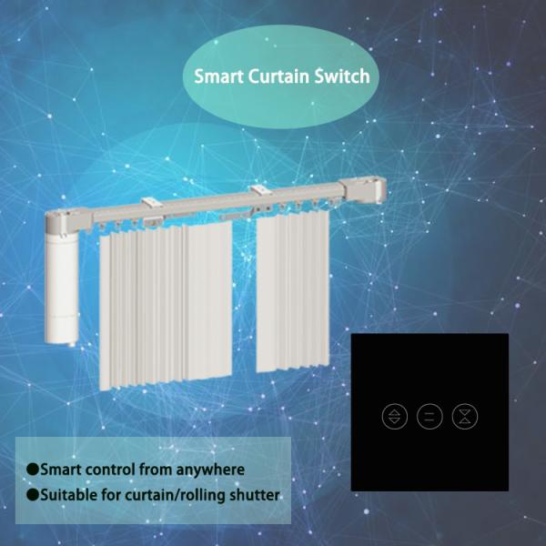 EU 400W Wifi Smart Curtain Switch Tuya Alexa Security Smart Home