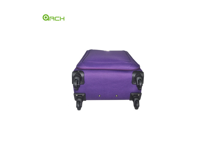 600D Polyester Trolley Case Soft Sided Luggage with Spinner Wheels