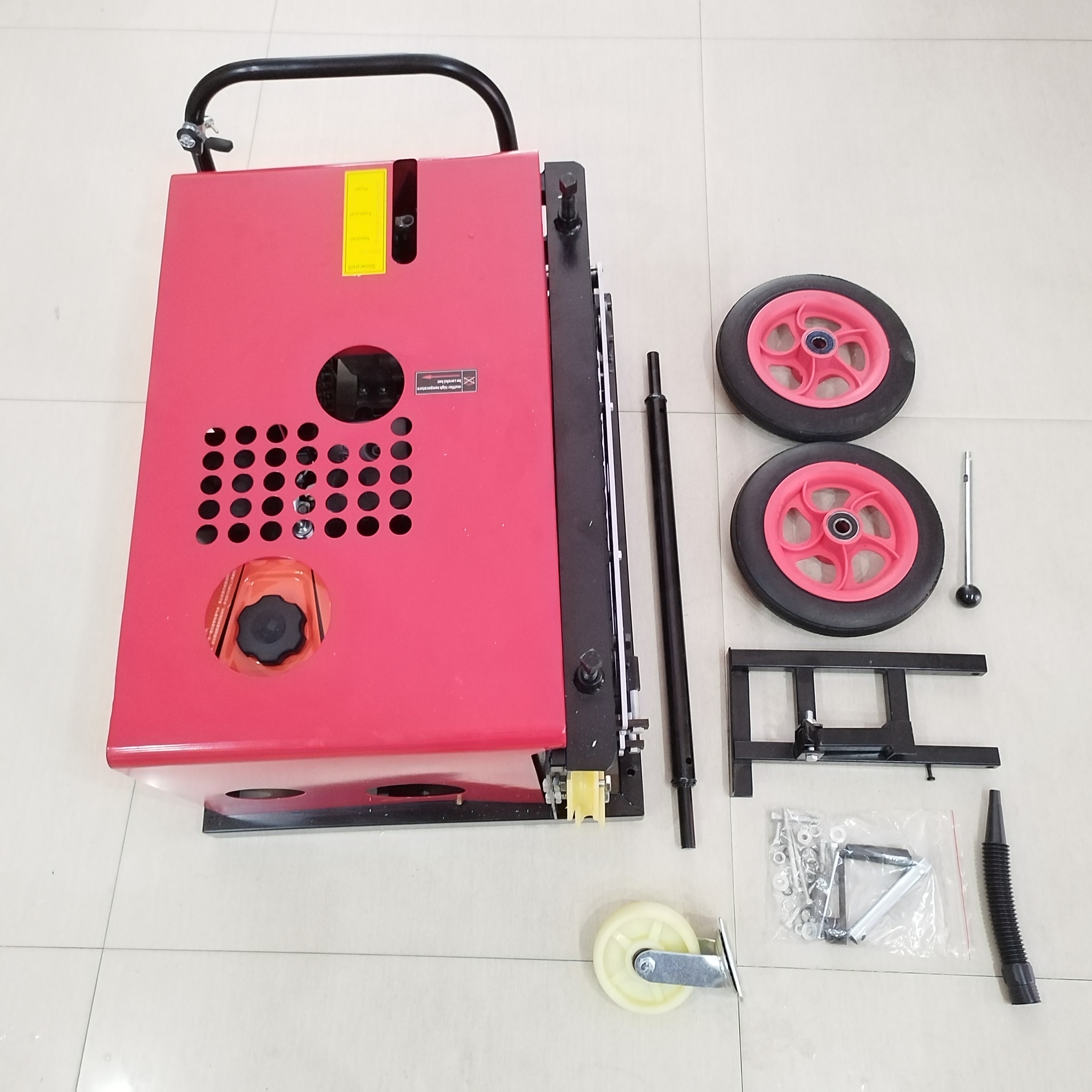 Cable Pulling Machine For FTTH Fiberglass Duct Pole Cable Traction Machine Crawler Type Cable Tractors