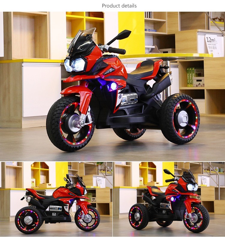 6V Dual-Motor Children's Electric Ride On Car for Kids Suitable Age 3-8 Year Olds