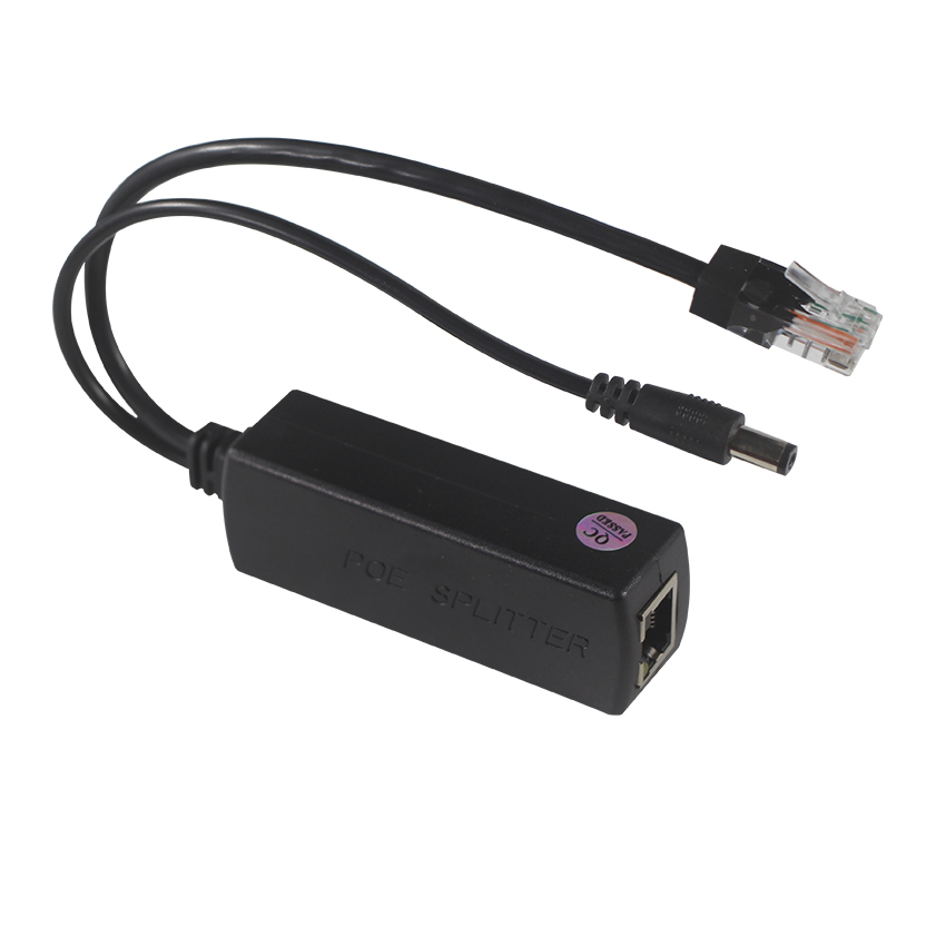 24V 12V 5V POE Passive Injector USB-C Type C Cable and Ethernet RJ45 Connector