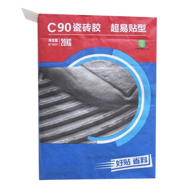 PE Valve Putty Powder 25 Kg Mortar Bag OEM Accepted