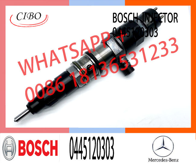 Diesel Fuel Injector A4720701187 0445120303 For Mercedes Benz Actros MP4