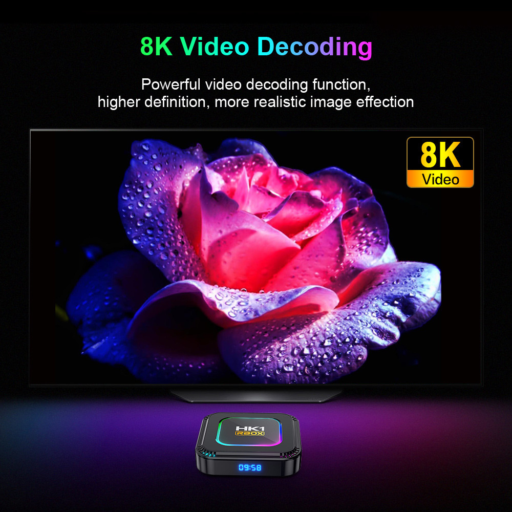 Customize DIY IPTV Box Wifi Quad Core 16GB TV Box Android 13.0