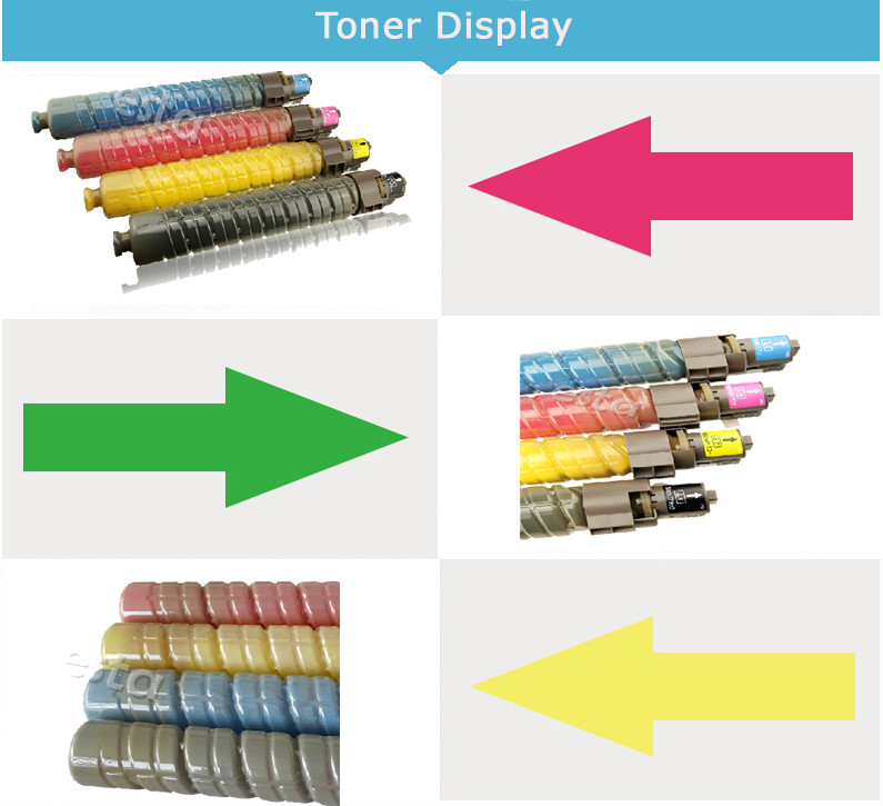 MPC4000 Colour Multifunction Ricoh Copier Color Toner Cartridge Cyan MPC5000
